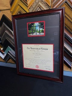 CUSTOM DIPLOMA FRAME